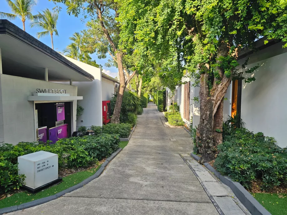 Villen in Strandnähe