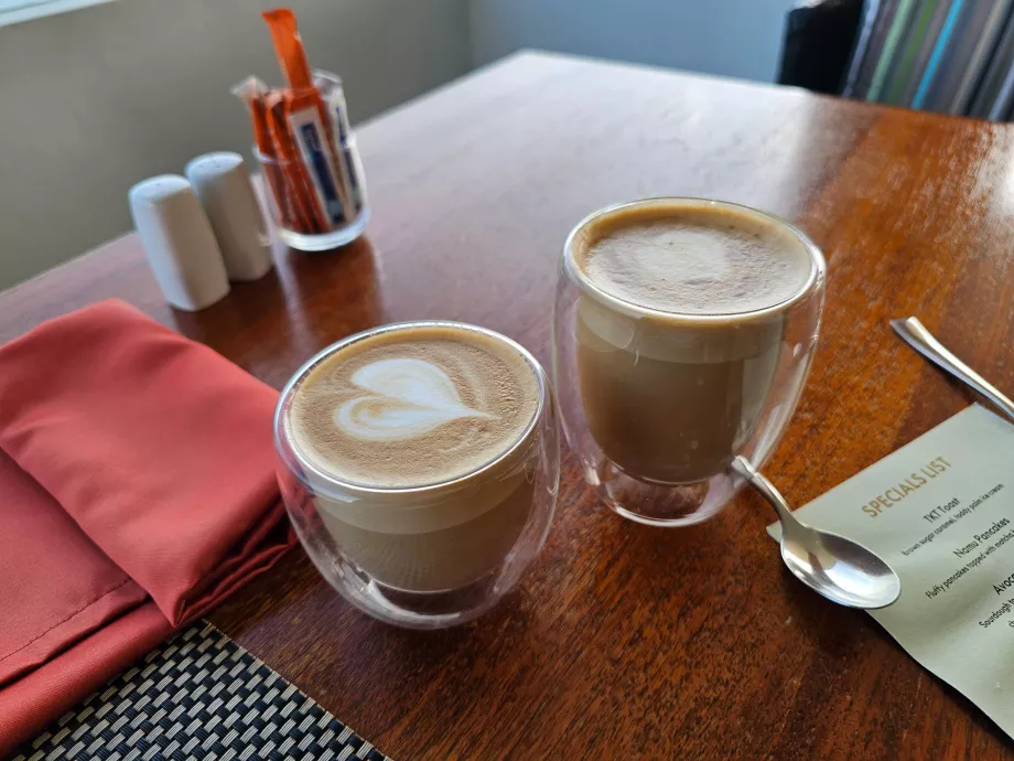 Kaffee zum Frühstück