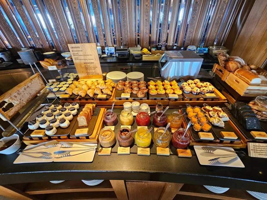 Frühstück - Süßigkeiten und Marmelade