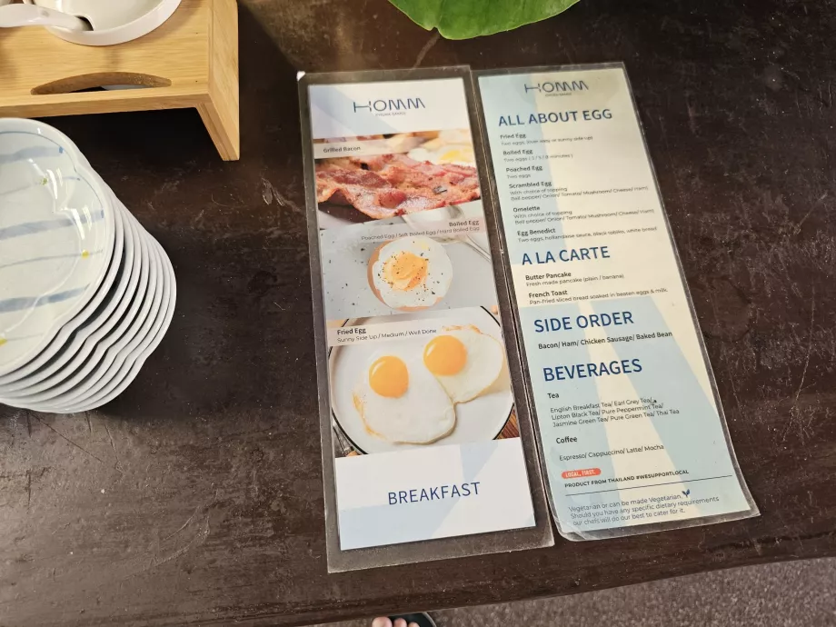 Frühstück - Eierstation