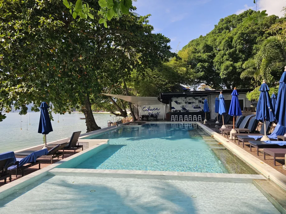 Schwimmbad des Hotels