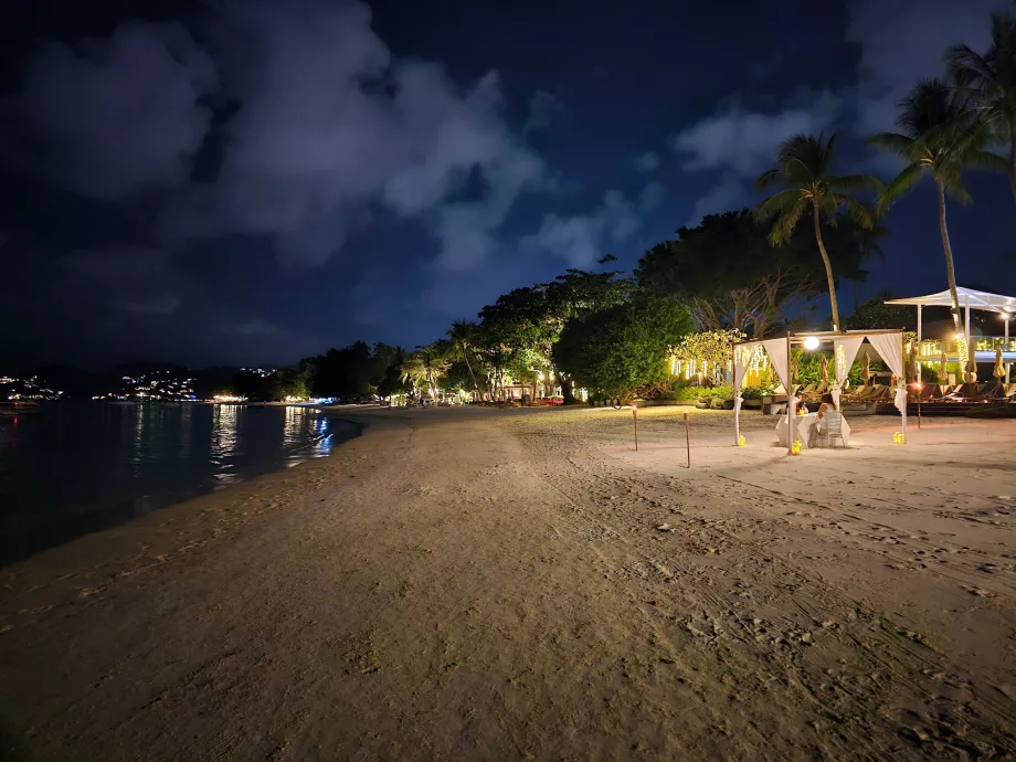 Nacht Chaweng, nördlicher Teil