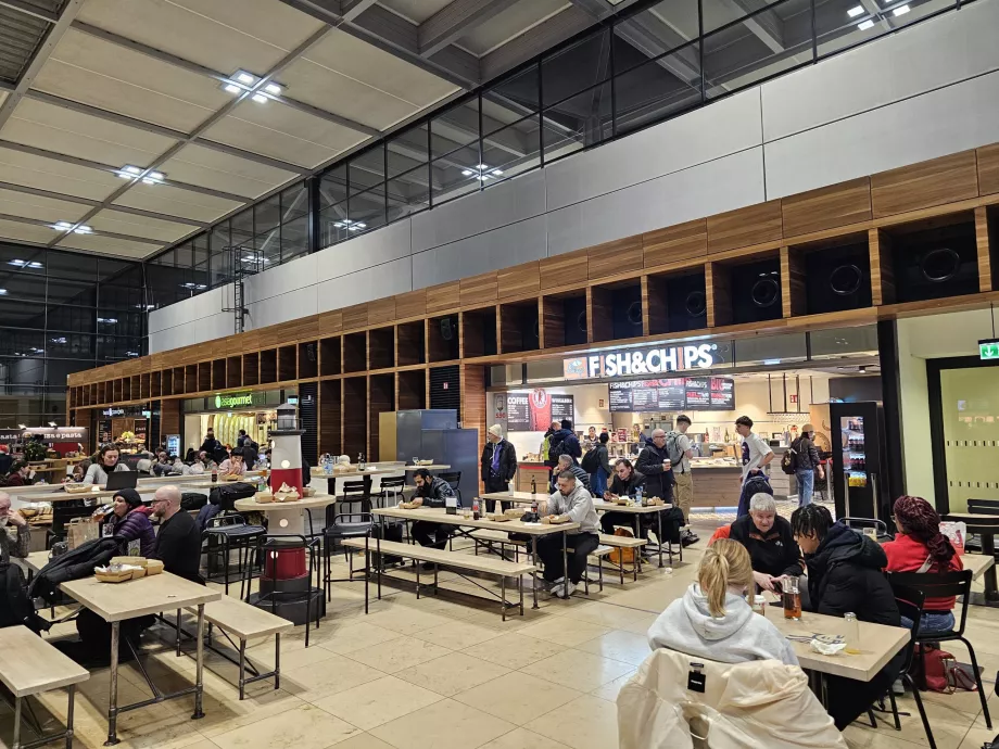 Food Court, Transitbereich