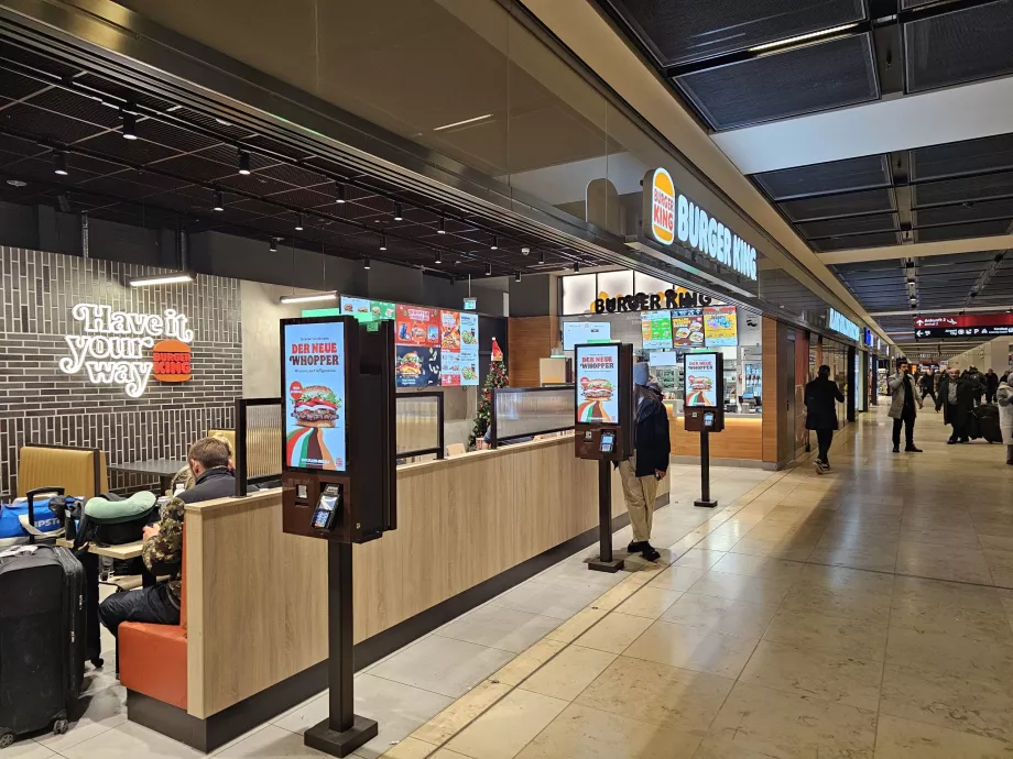Burger King, öffentlicher Bereich