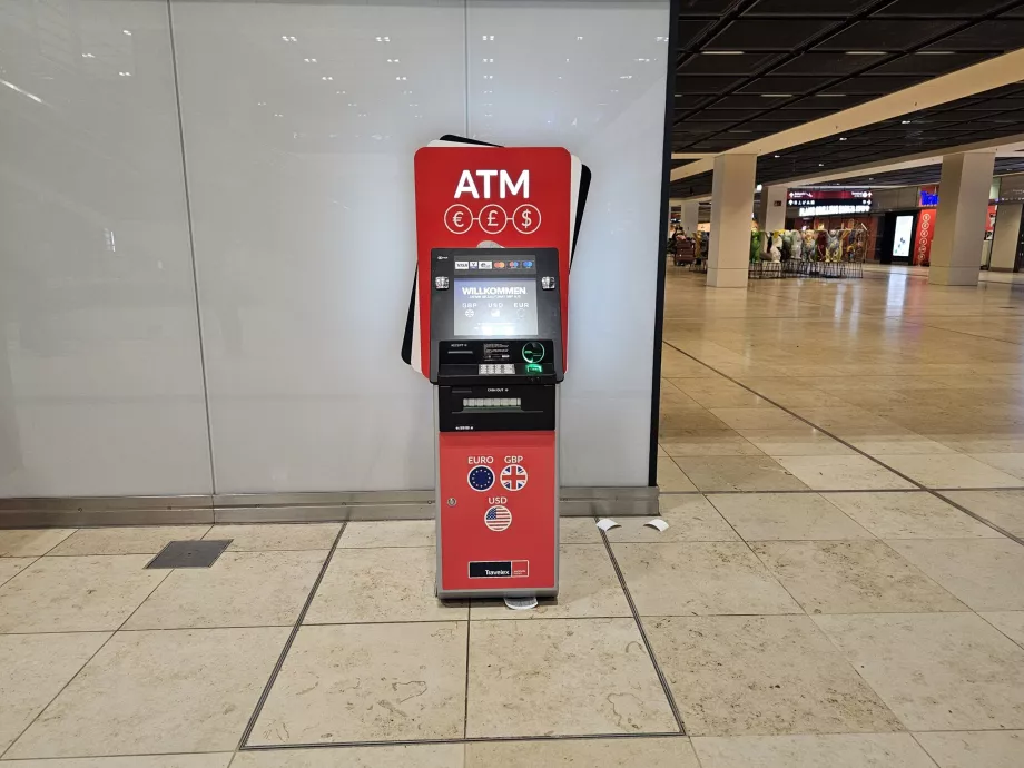 Travelex-Geldautomat