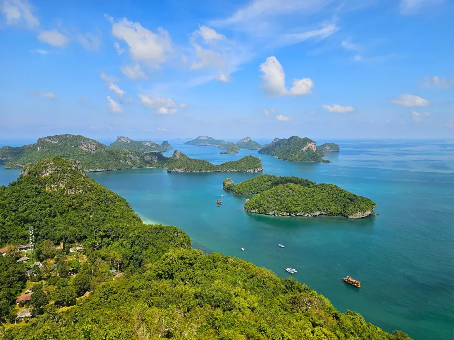 Blick auf die Insel Koh Wua Ta Lap