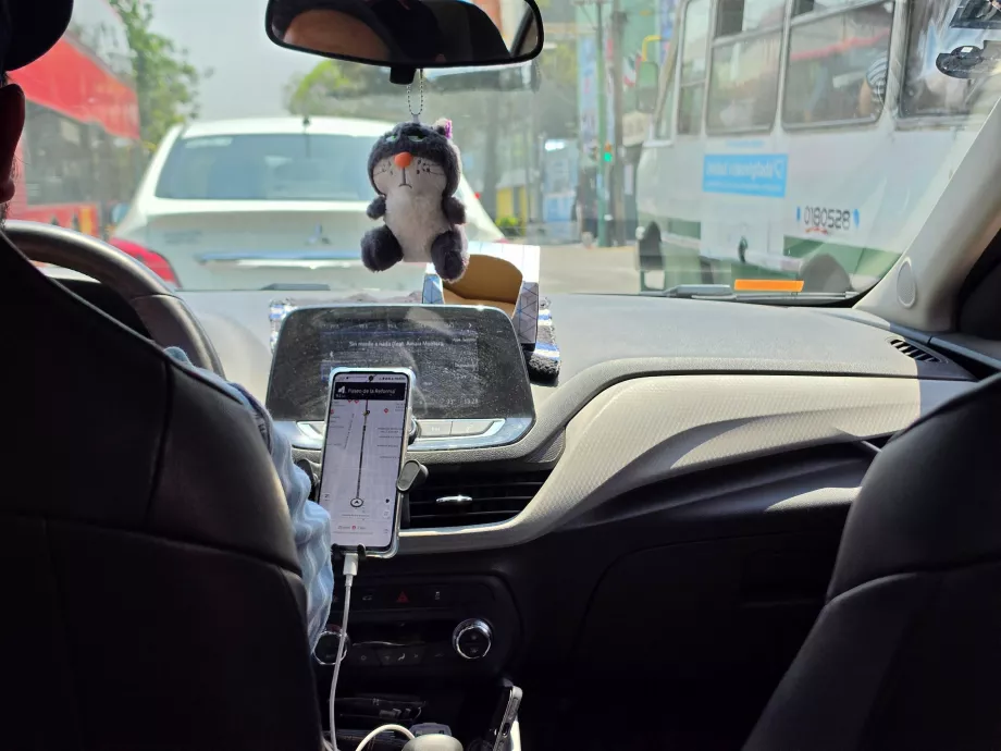 Uber-Fahrt