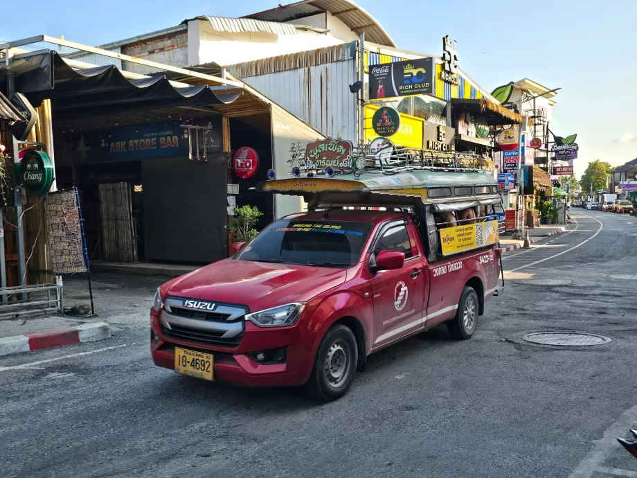 Songthaew auf Koh Samui