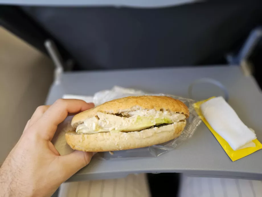 Hähnchen-Sandwich