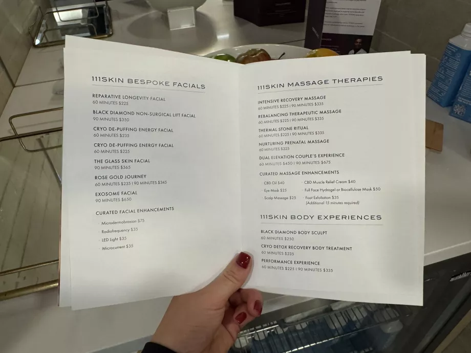 Preisliste für Heilbäder