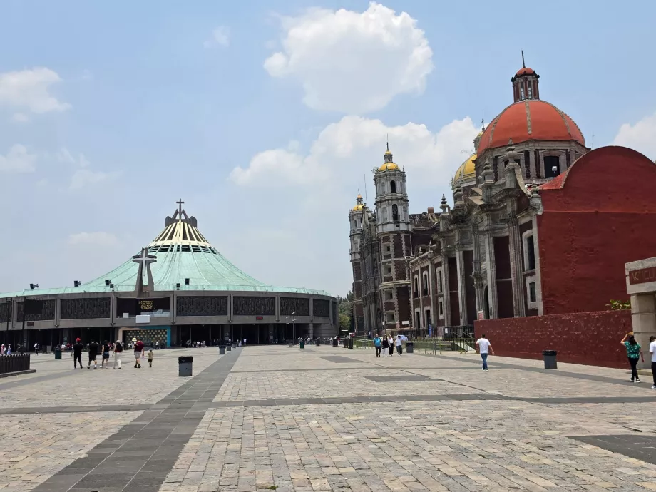 Platz vor der Guadalupe-Basilika