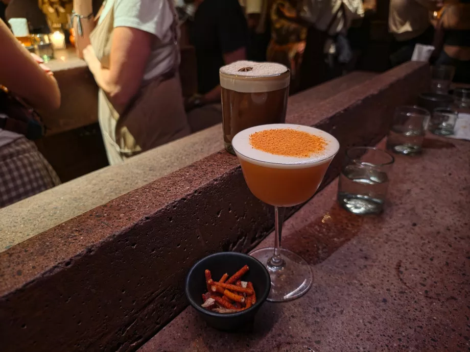 Unsere Getränke in der Tlecán-Bar