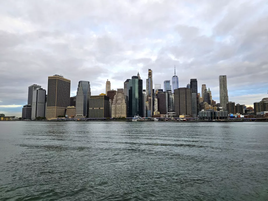 Blick vom Brooklyn Bridge Park