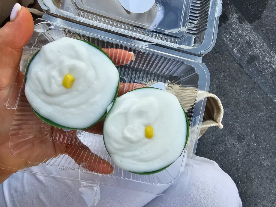 K. Panich klebriger Reis - thailändischer Pudding