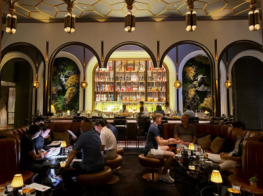 Das Innere des BKK Social Club