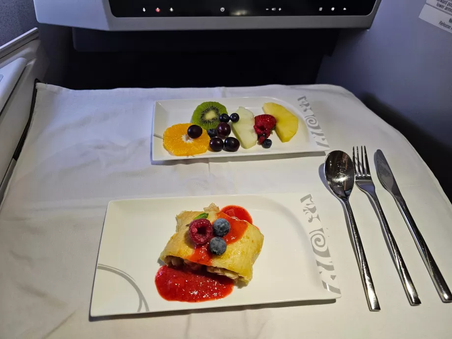 Dessert nach dem Frühstück