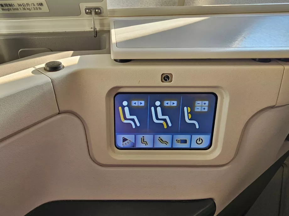 Steuerung der Sitzposition