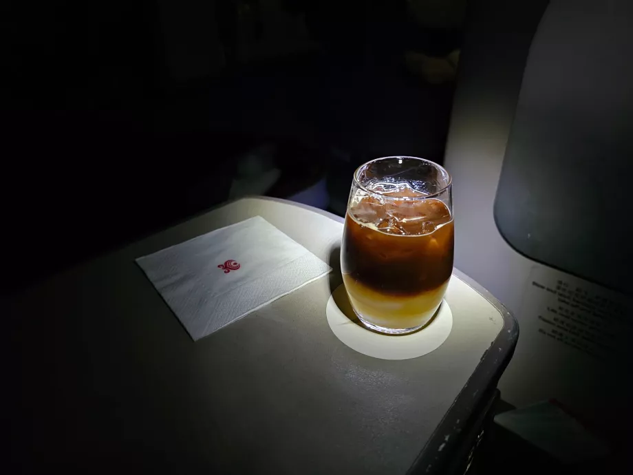 Orange-Kokosnuss-Americano