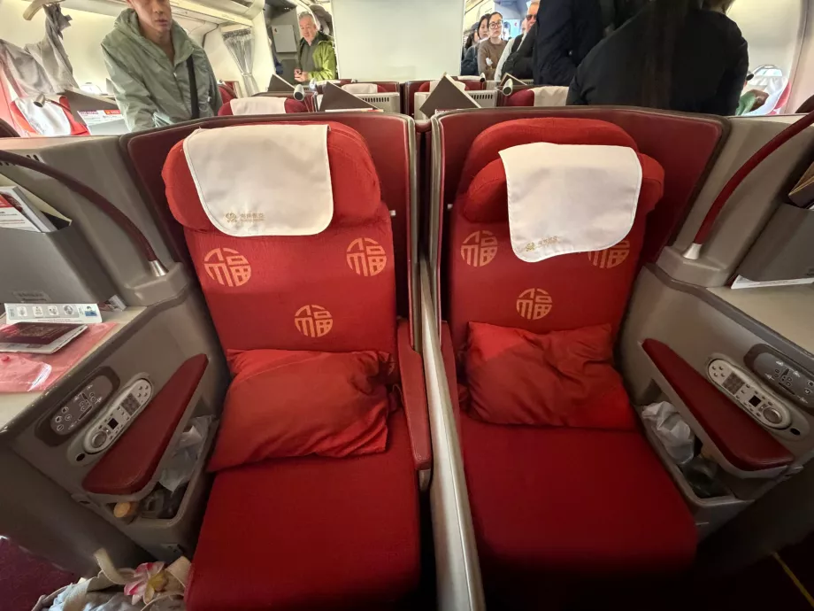 Mittelsitze Business Class