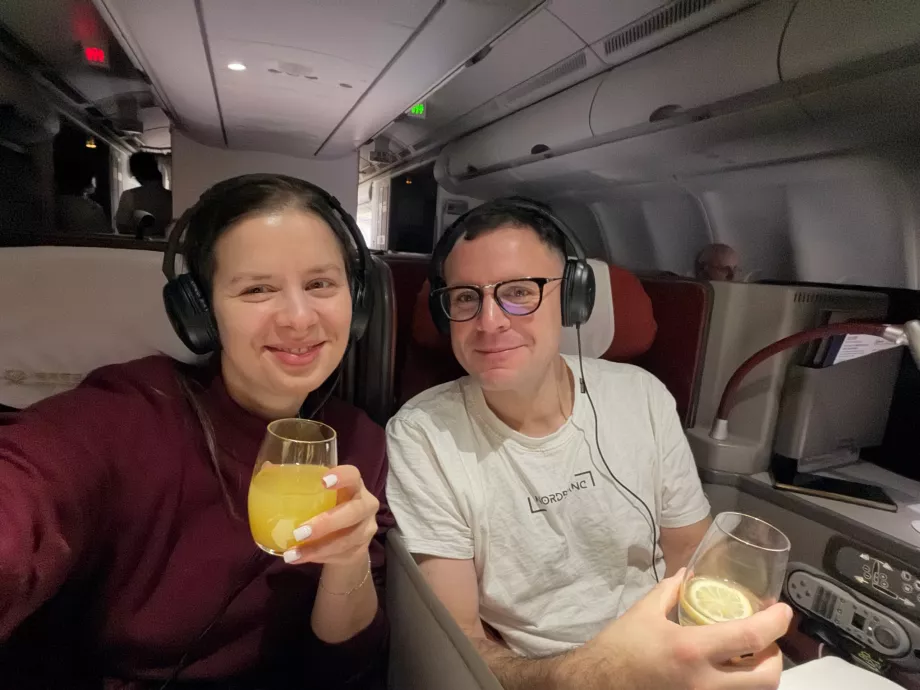 Wir auf den mittleren Plätzen