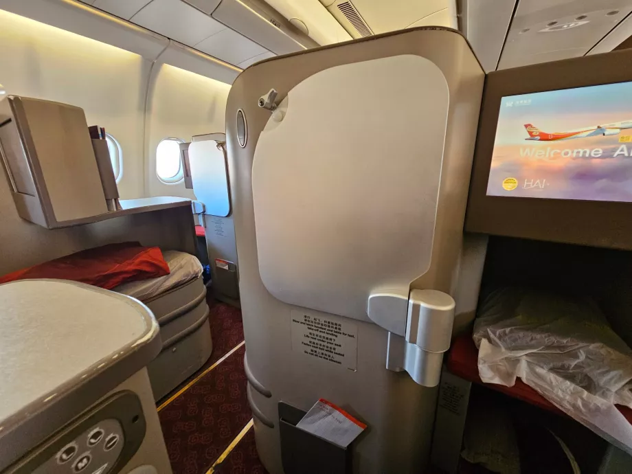 Der Blick von meinem Platz