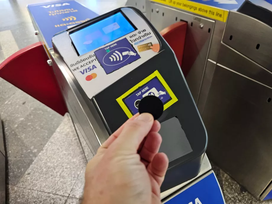 Bezahlen mit Token in der MRT