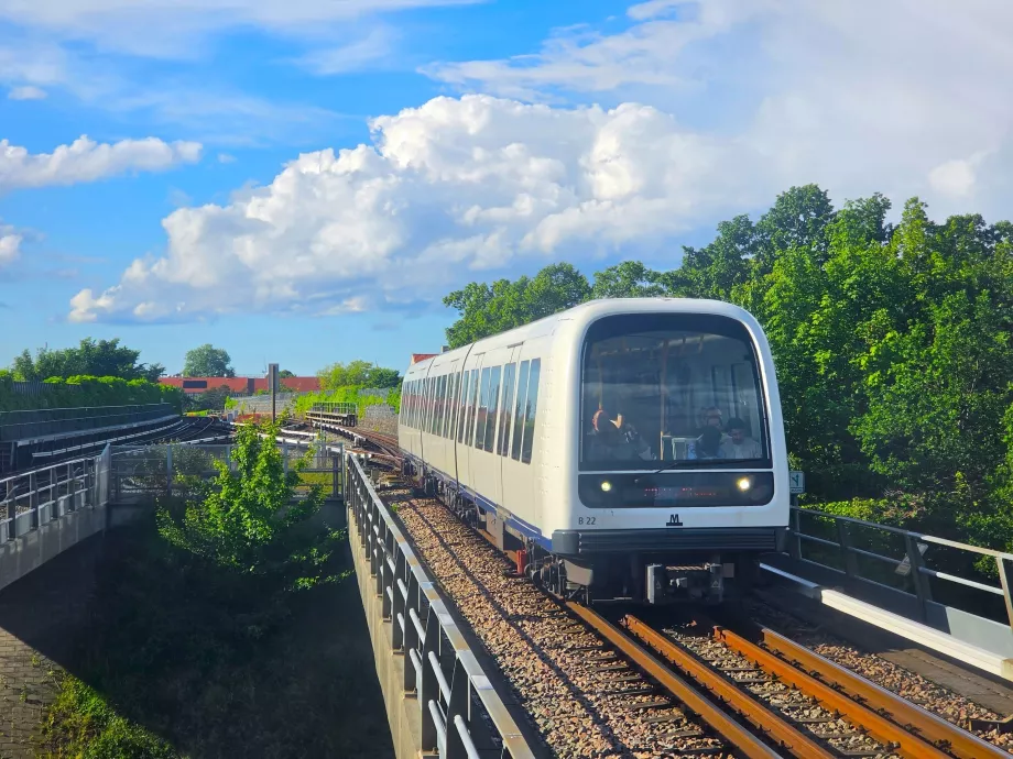 Die fahrerlose U-Bahn in Kopenhagen