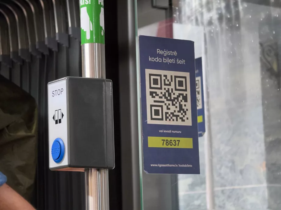 QR-Code zum Scannen Ihres Tickets