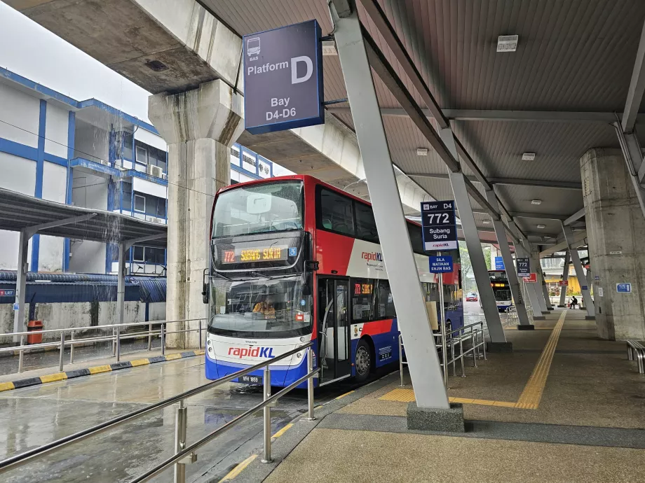 Linie 772, Haltestelle Pasar Seni
