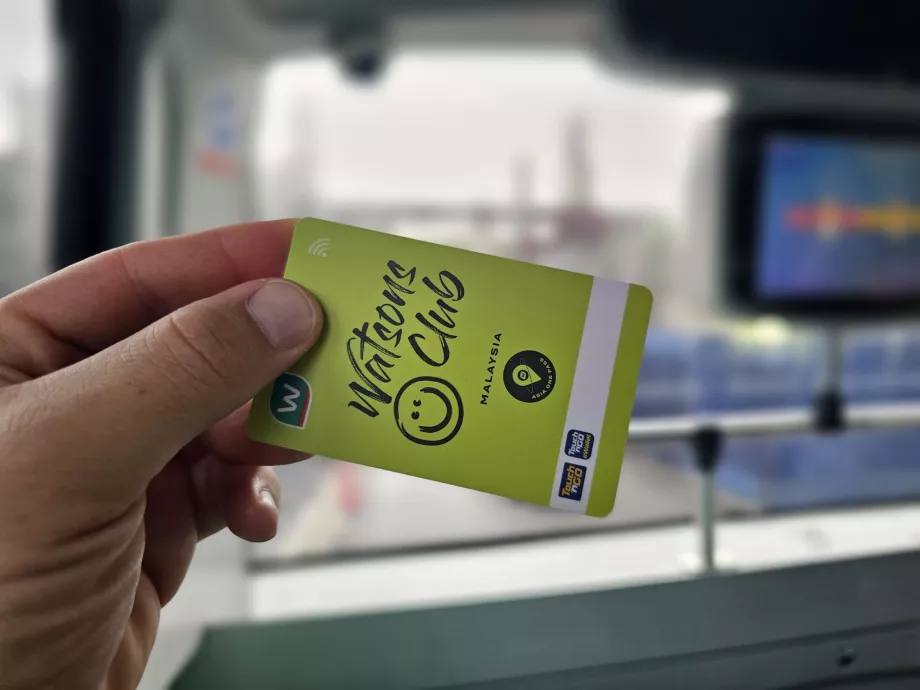 Touch-n-Go-Karte von Watsons