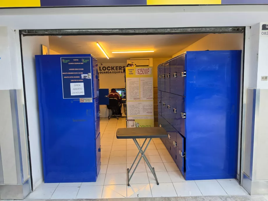 Gepäckaufbewahrung im Terminal 1