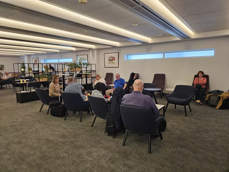 Sitzplätze und allgemeine Umgebung