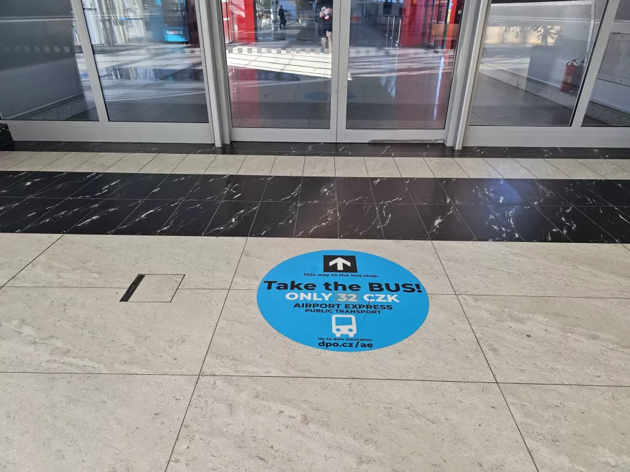 Wegbeschreibung zur Bushaltestelle