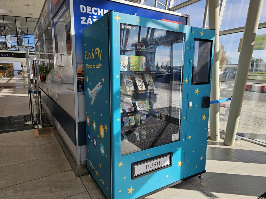 Verkaufsautomat mit Brettspielen