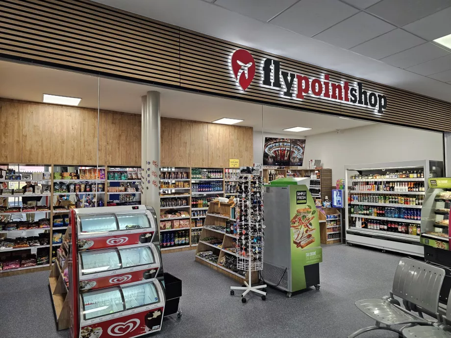 Einkaufen nach der Sicherheitskontrolle