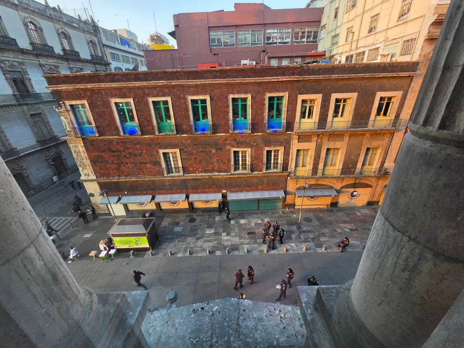 Der Blick aus unserem Zimmer