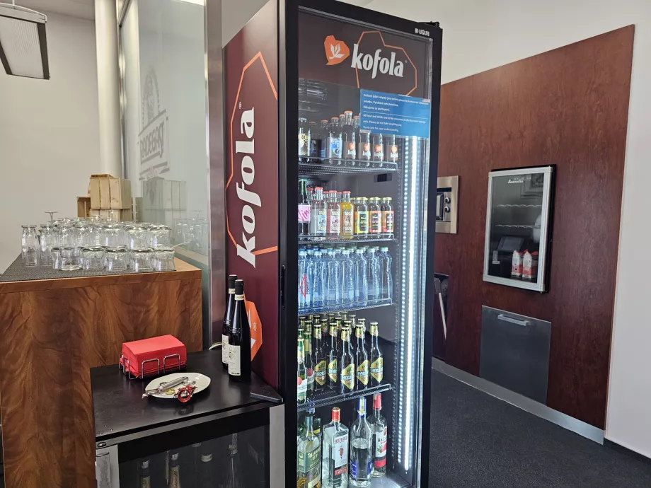 Angebot an Getränken