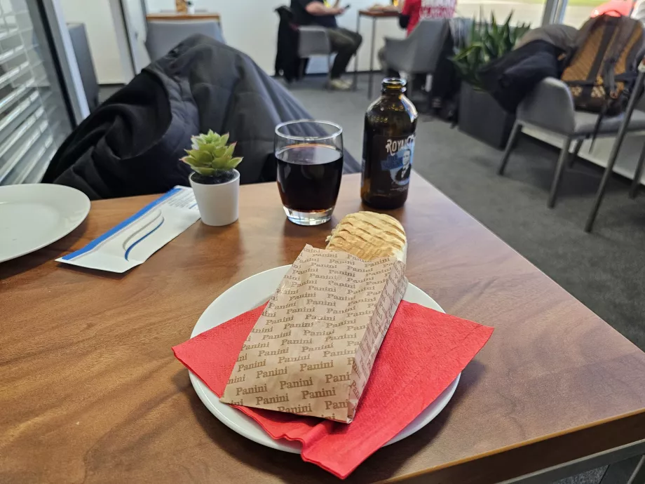 Panini mit Royal Crown Cola