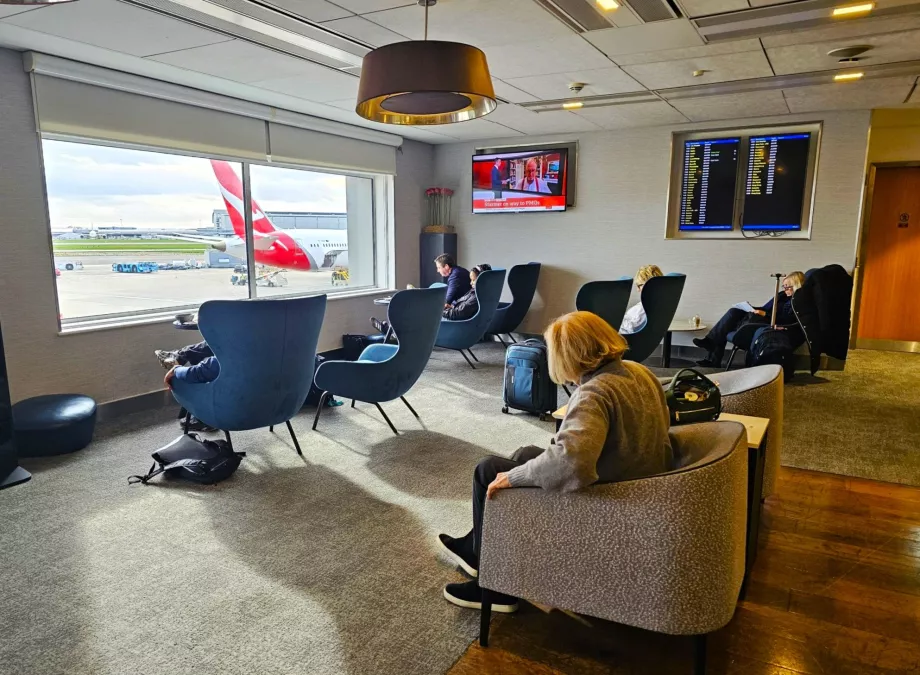 Sitzplätze und allgemeine Umgebung