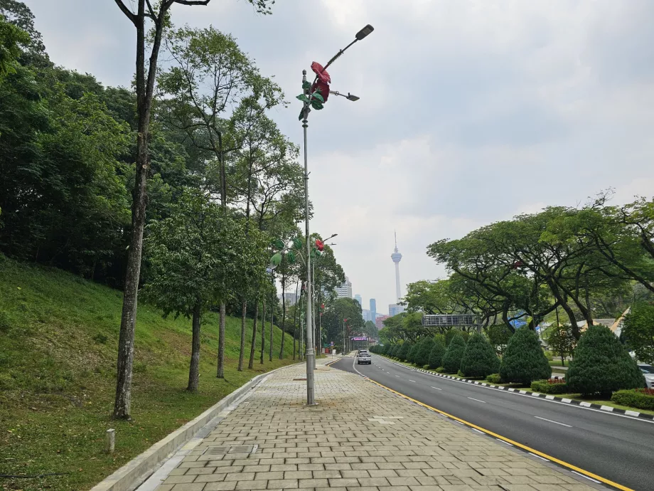 Der Weg zum Nationaldenkmal
