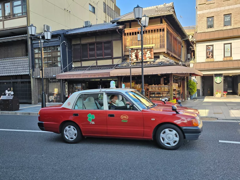 Taxi in Kyoto