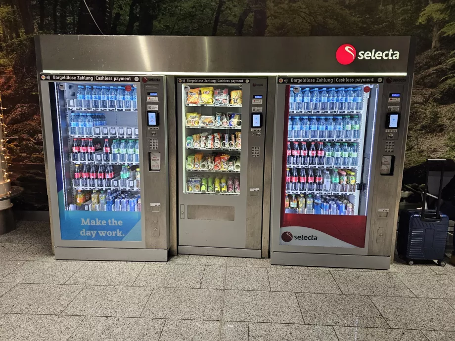 Selecta-Automaten am Flughafen Frankfurt