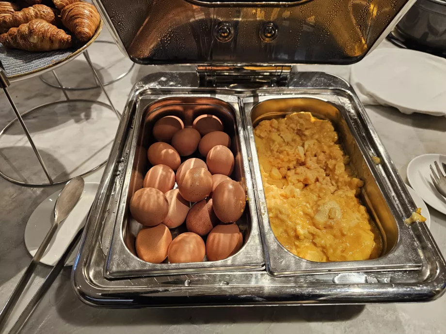 Frühstücksangebot - warme Mahlzeiten