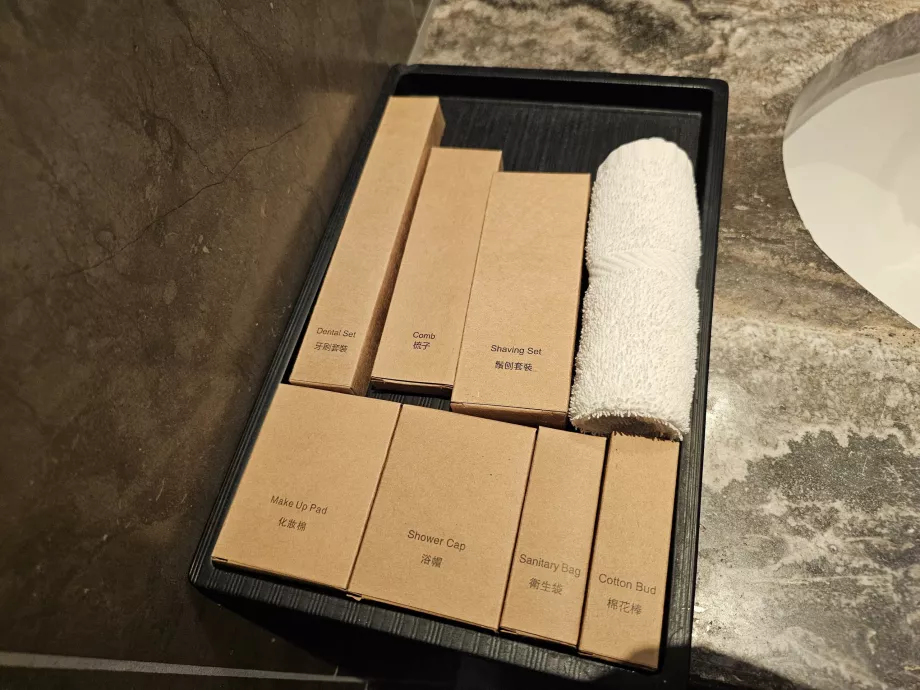 Ausstattung der Dusche