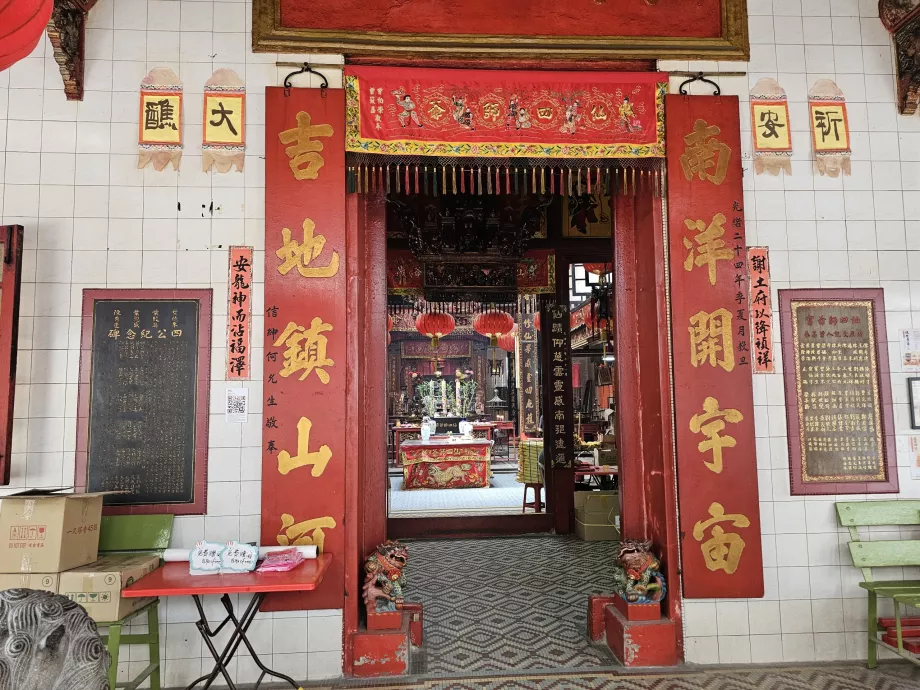 Haupttor des Sin Sze Si Ya-Tempels