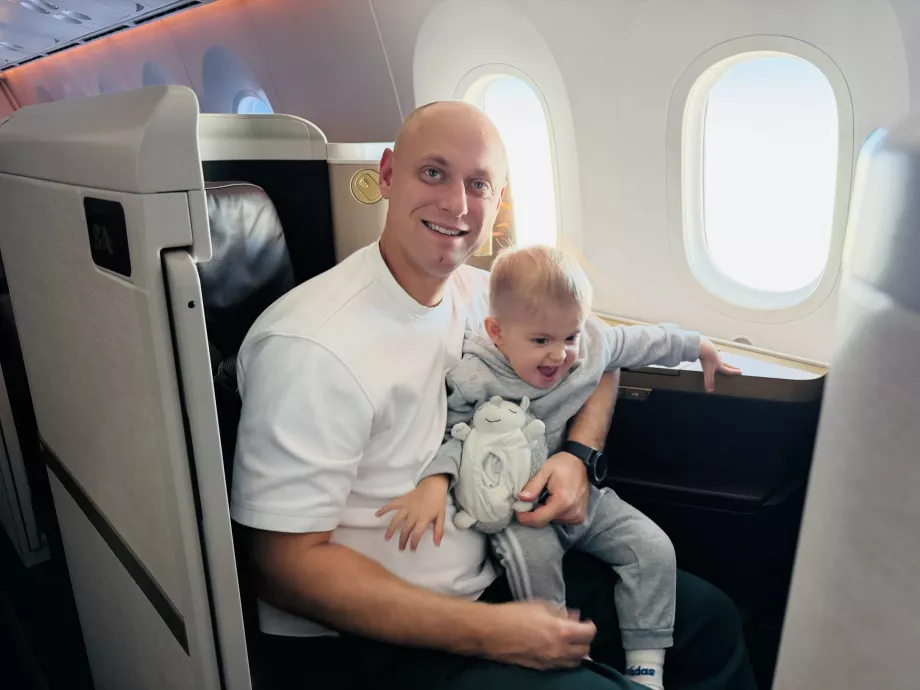 Ich und mein jüngster Sohn