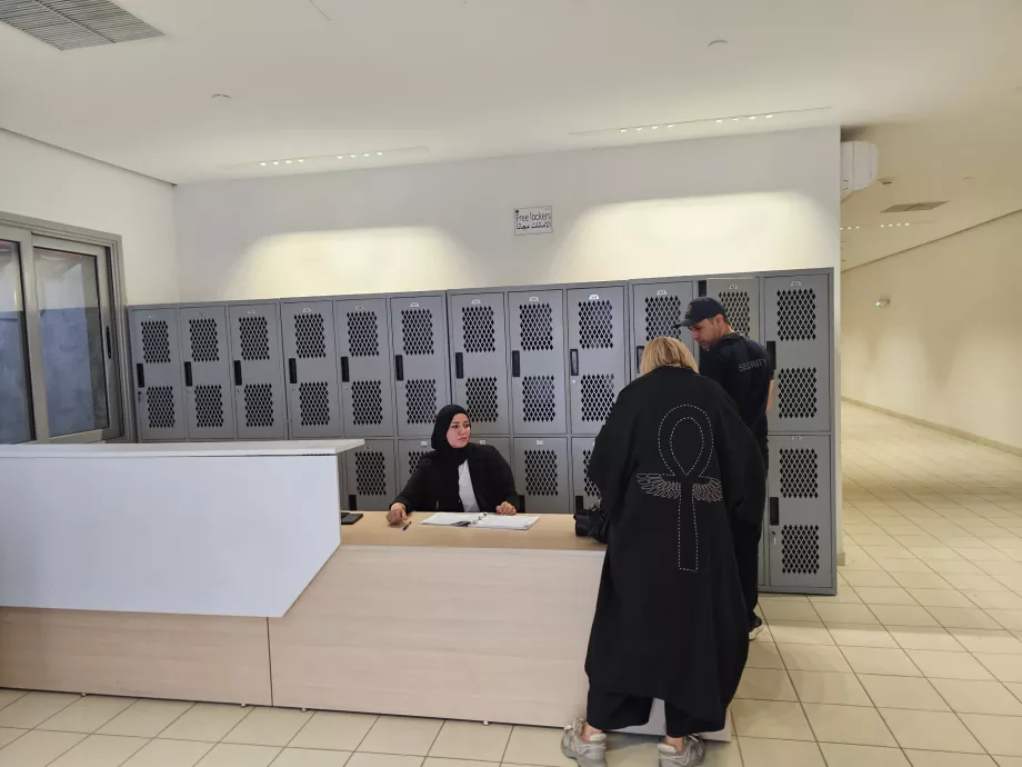 Schließfächer für die Gepäckaufbewahrung