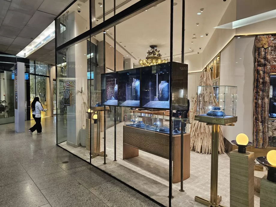 Geschäfte im Museum