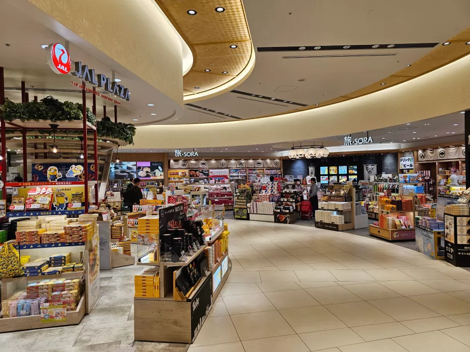 Geschäfte nach der Sicherheitskontrolle