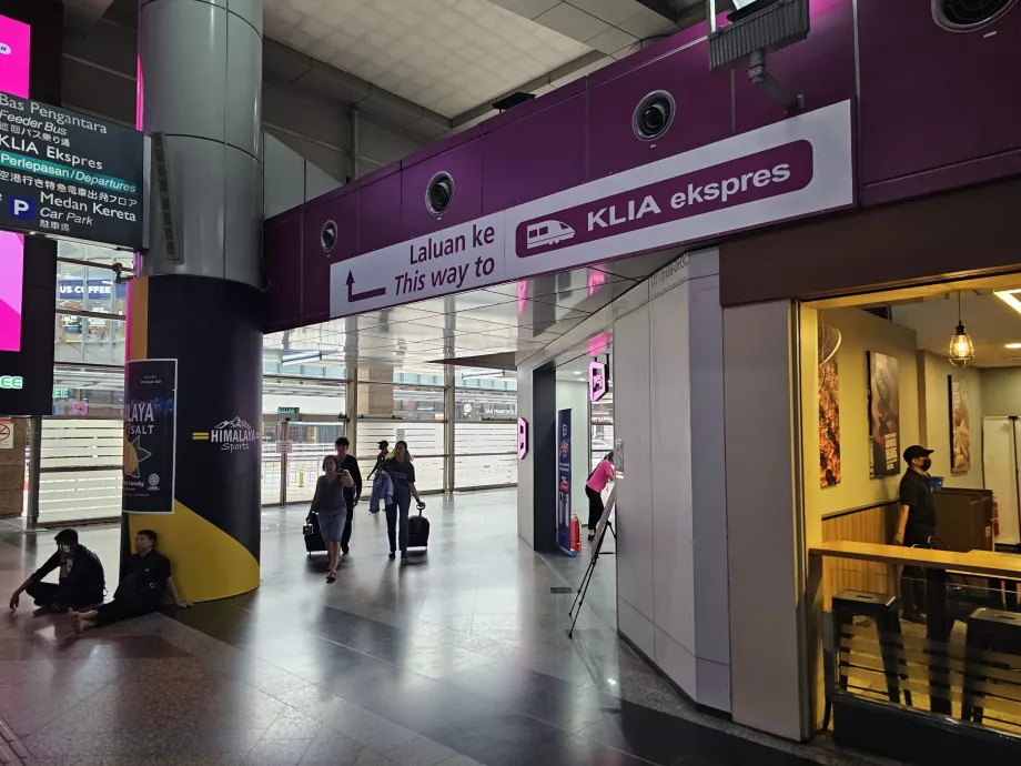 KLIA-Express, KL Sentral